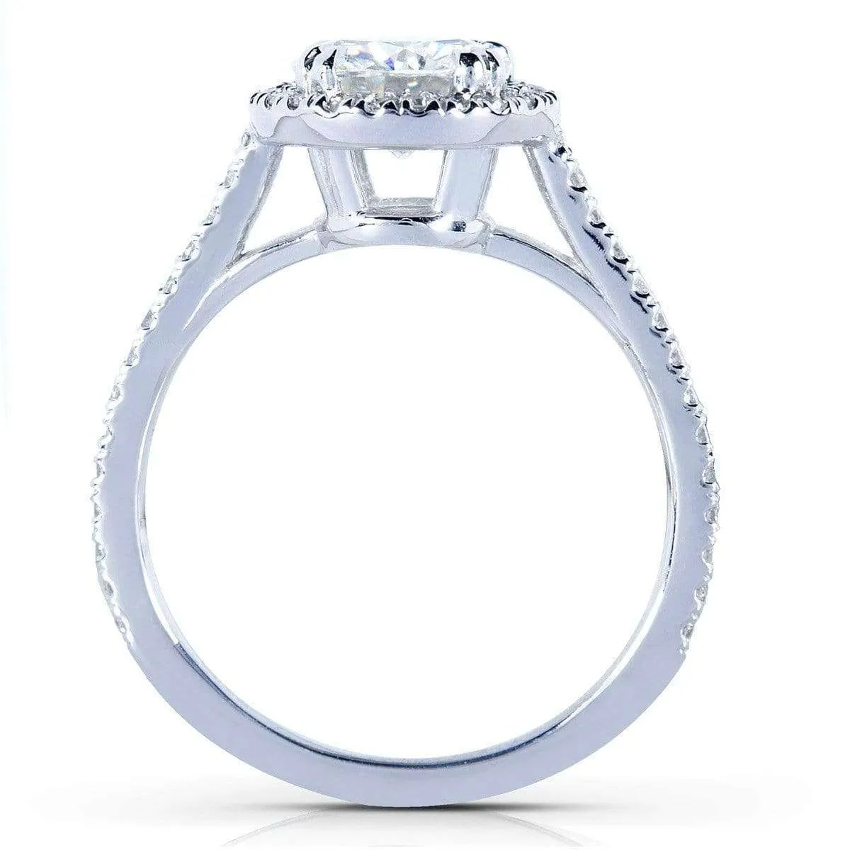 1-1/4ct.tw Original Round 6.5 Halo Ring