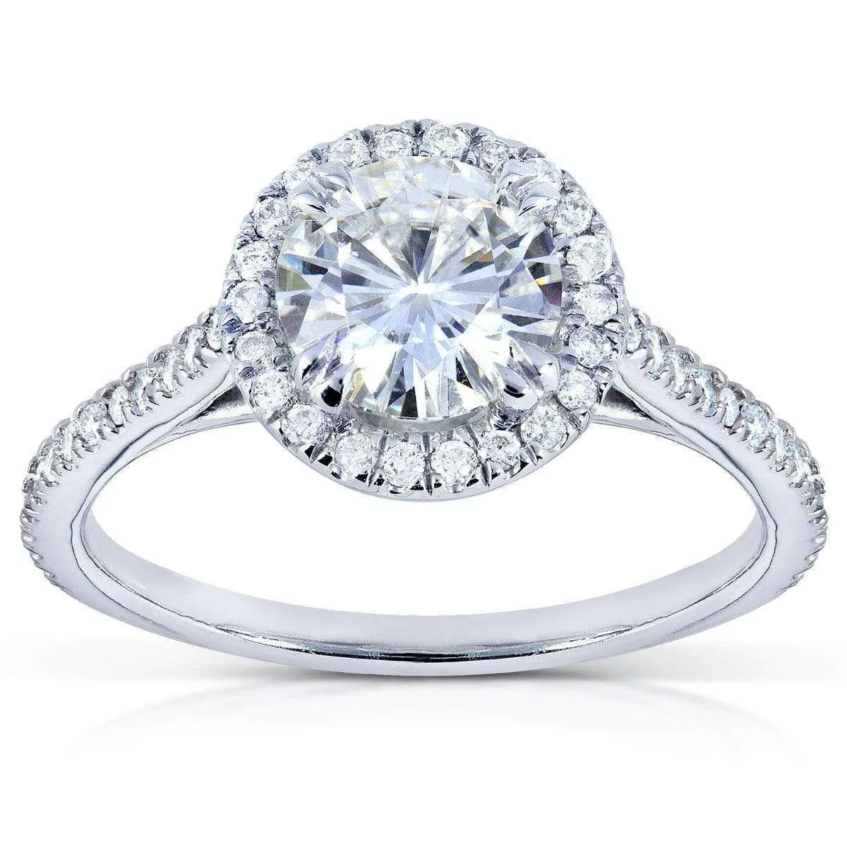 1-1/4ct.tw Original Round 6.5 Halo Ring