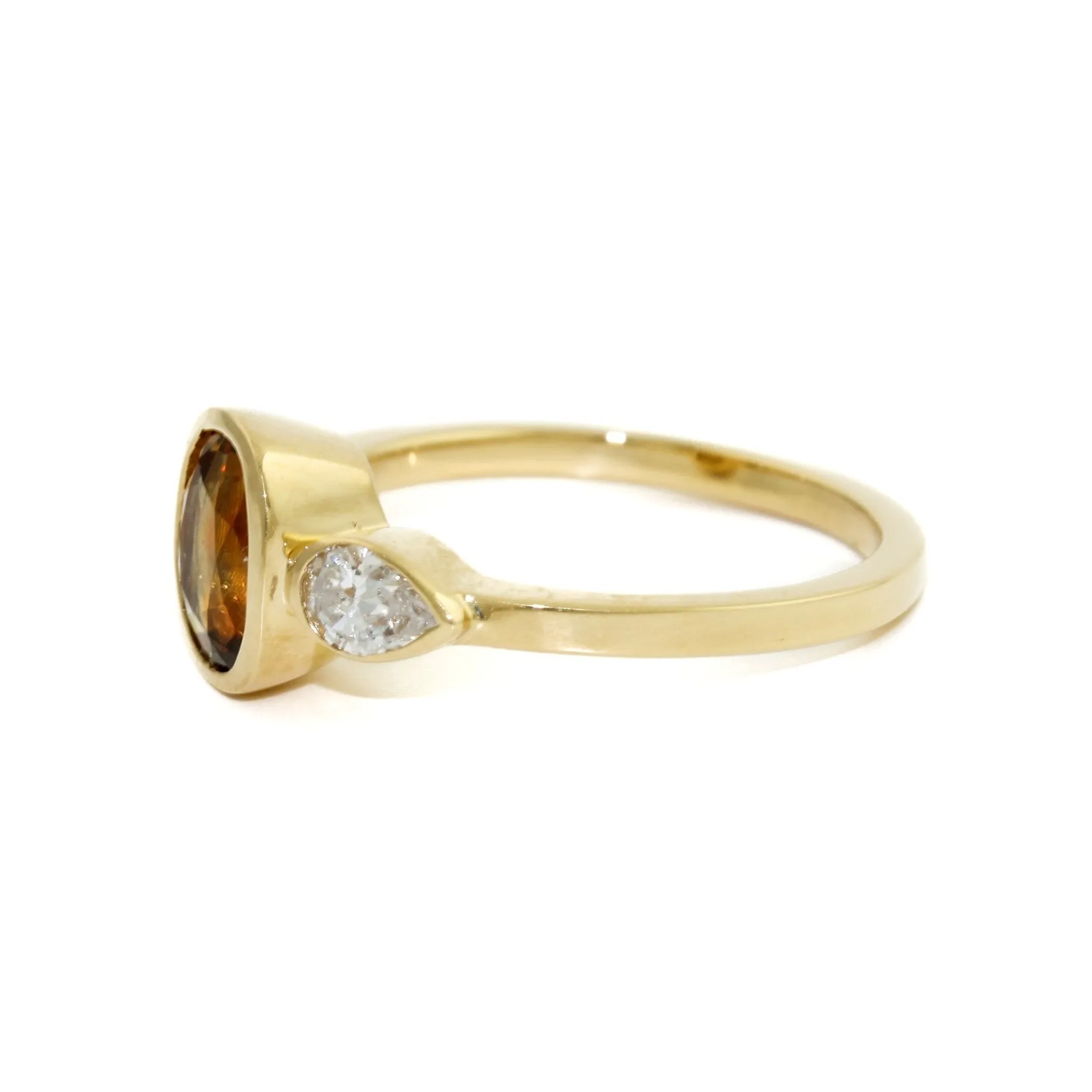 18k Gold x Montana Sapphire "Orla" Ring