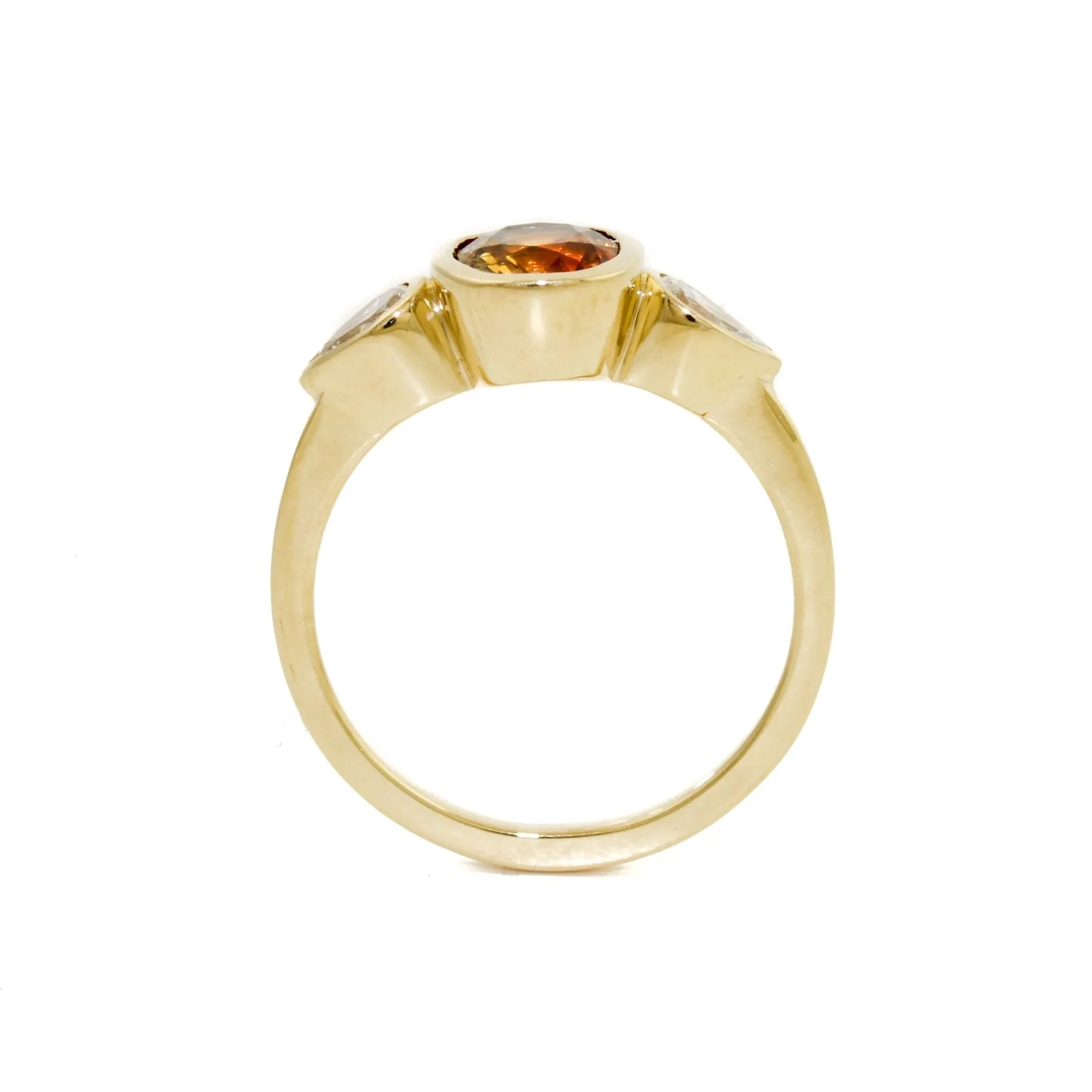 18k Gold x Montana Sapphire "Orla" Ring