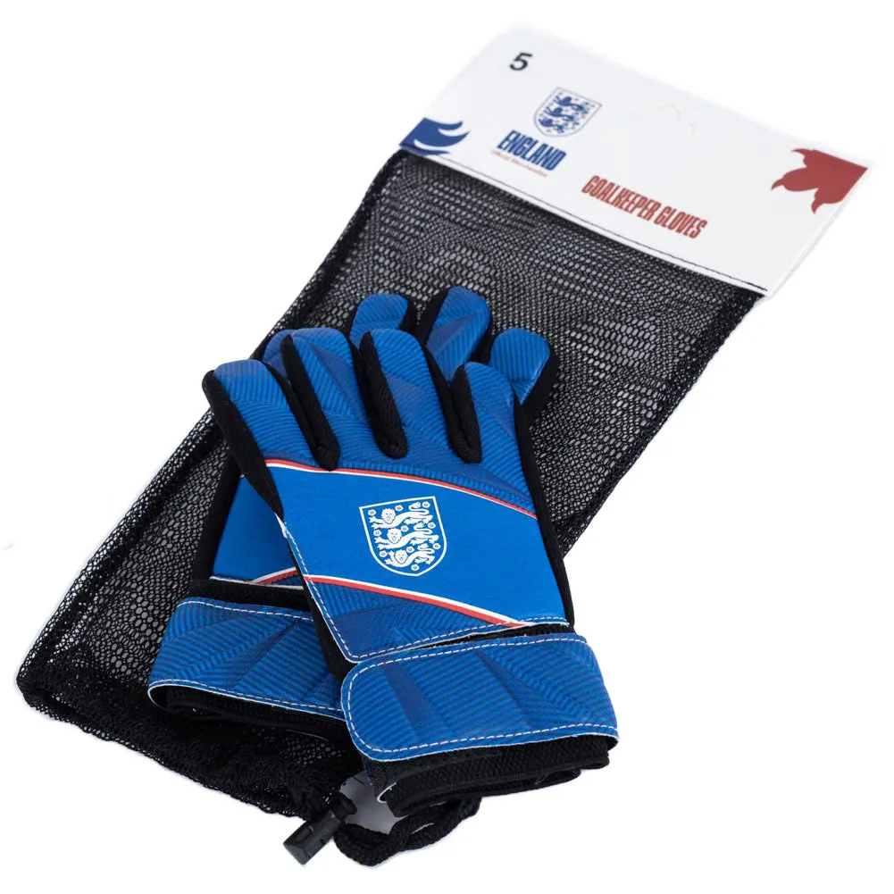 England FA Kids Goalkeeper Gloves