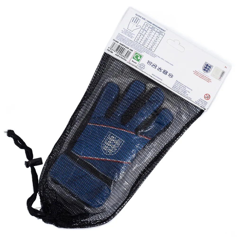 England FA Kids Goalkeeper Gloves