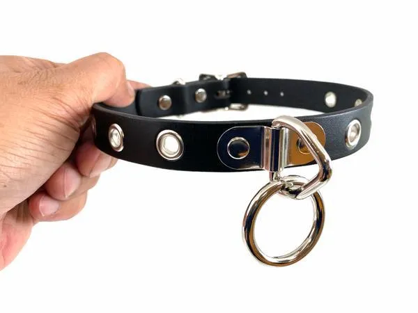 EYELET SUB BONDAGE CHOKER