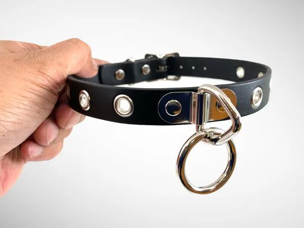 EYELET SUB BONDAGE CHOKER