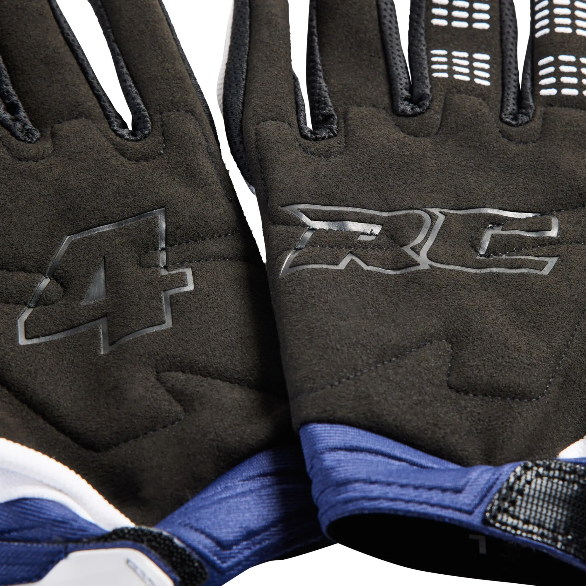 Fox Racing 180 GOAT Strafer Standard Offroad Gloves Navy Blue