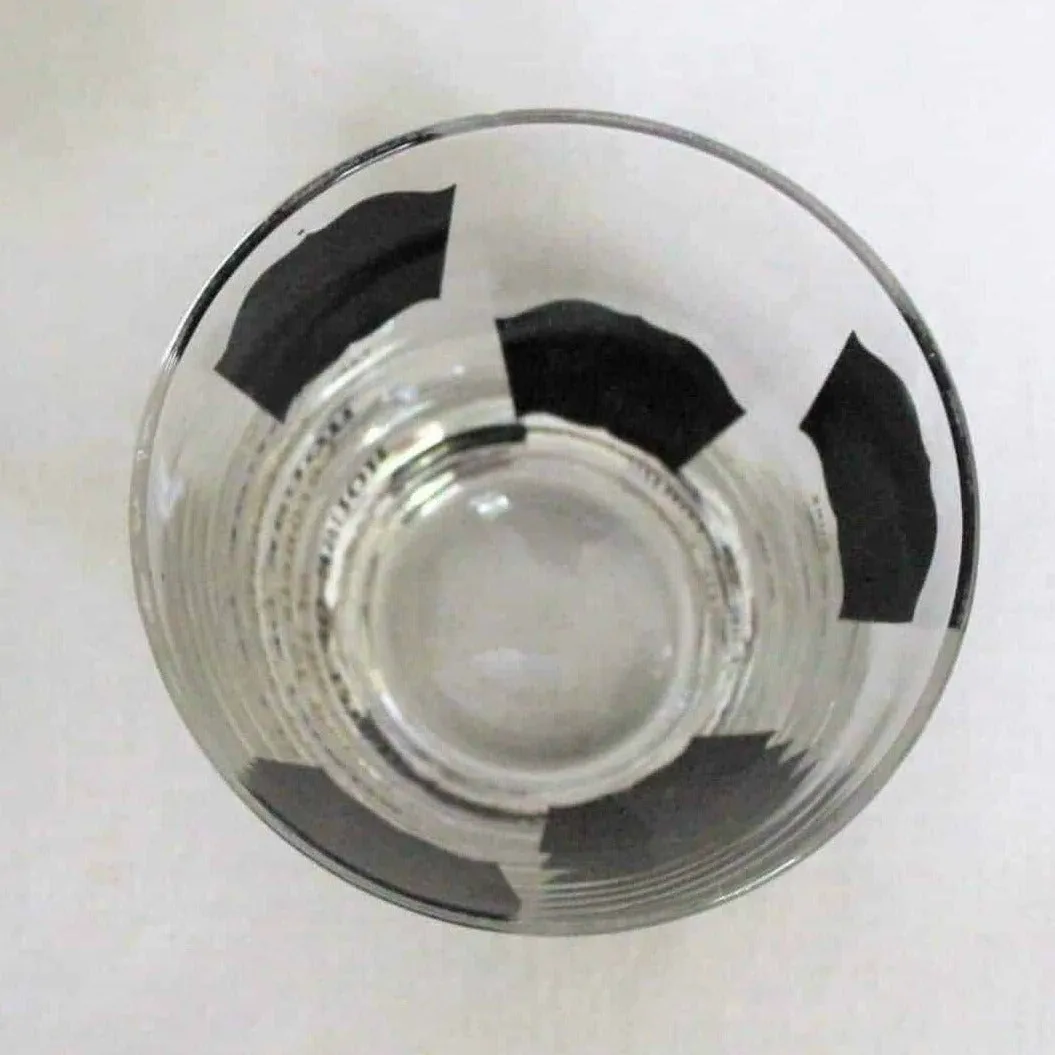 Glasses, Whiskey Neat, Libbey, Coronets of Peers House of Lords, Set of 2, Vintage