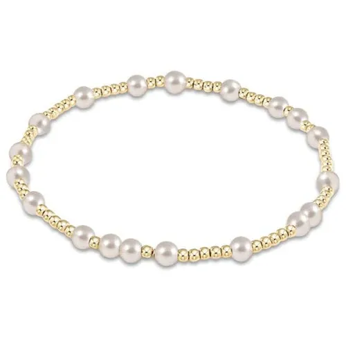 Hope Unwritten Bead Bracelet-Pearl