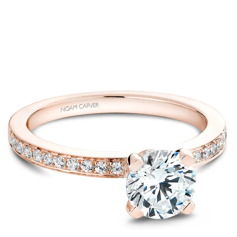 Noam Carver Engagement Ring - B012-01RS-100A