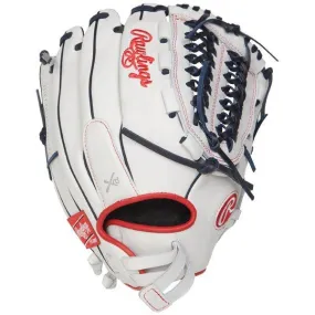 Rawlings Liberty Advanced 12.5" Fastpitch Softball Finger Shift Glove RLA125FS-15WNS