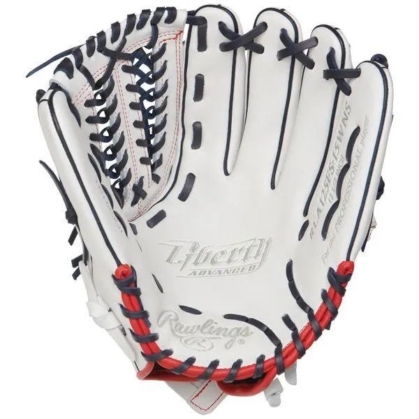 Rawlings Liberty Advanced 12.5" Fastpitch Softball Finger Shift Glove RLA125FS-15WNS