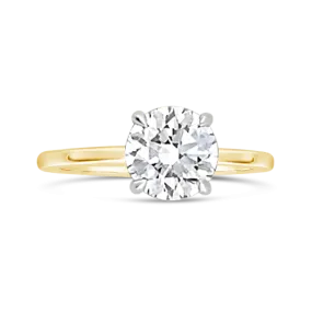 Round Diamond Solitaire Engagement Ring