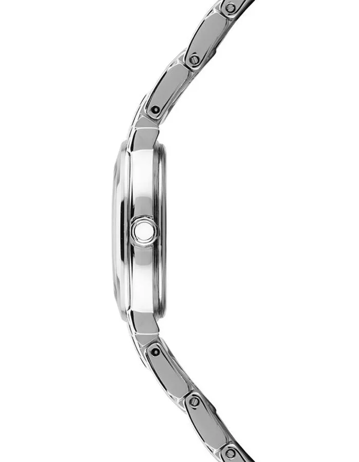 Seiko Womens Tressia Diamond Watch - Mother of Pearl Dial - Stainless Bracelet