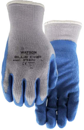 Stealth Blue Chip Gloves, Large