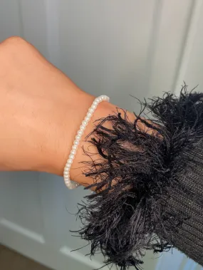 Sterling Silver Pearl Bracelet
