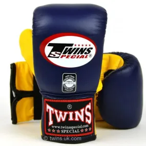 Twins Air Flow Bag Gloves Navy Blue-Yellow