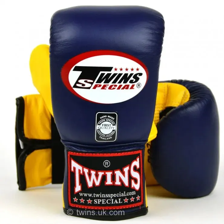 Twins Air Flow Bag Gloves Navy Blue-Yellow
